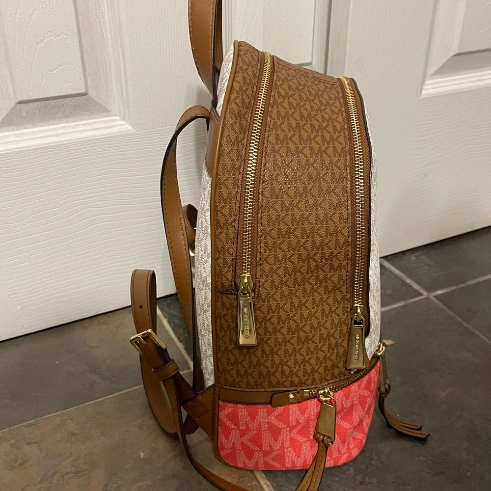 Michael Kors Rhea Zip Medium Backpack - Picture 6 of 8